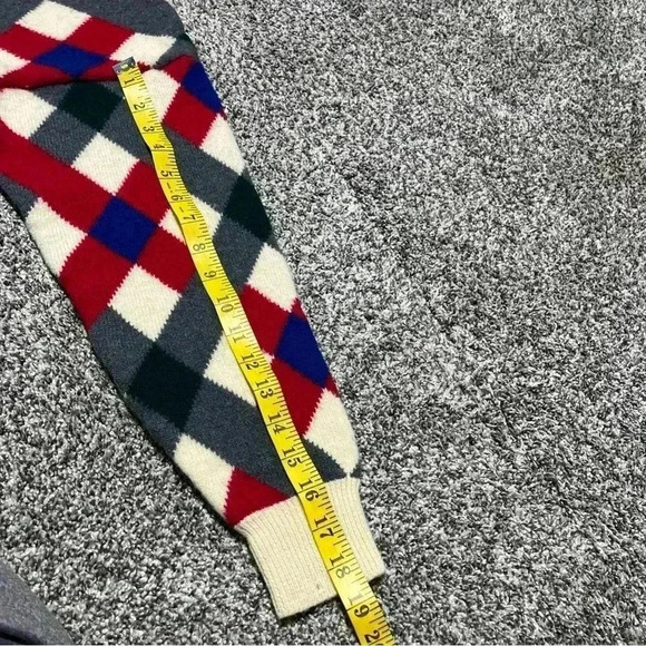VINTAGE Argyle Sweater Women’s Large Preppy- See Note- Flawed - Picture 5 of 10